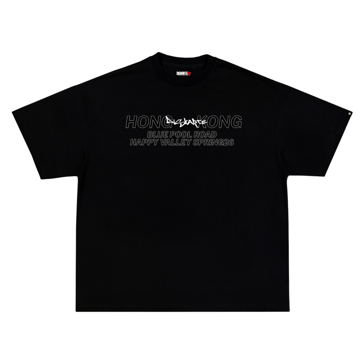 Diskarte Graffiti Hong Kong Street Tee